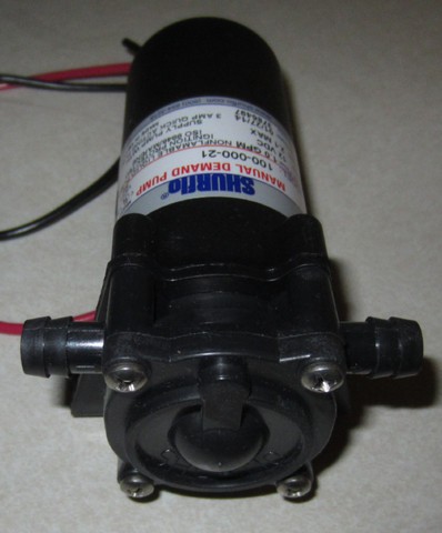 ShurFlo Single-Fixture Manual Demand Delivery Pump 12VDC 1GPM New 100-000-26