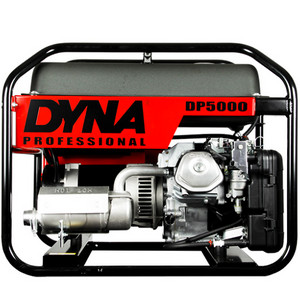 dyna professional generator, winco generator, 5000 watt generator