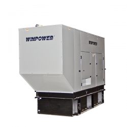 DR100F4, diesel standby generator, weather housing